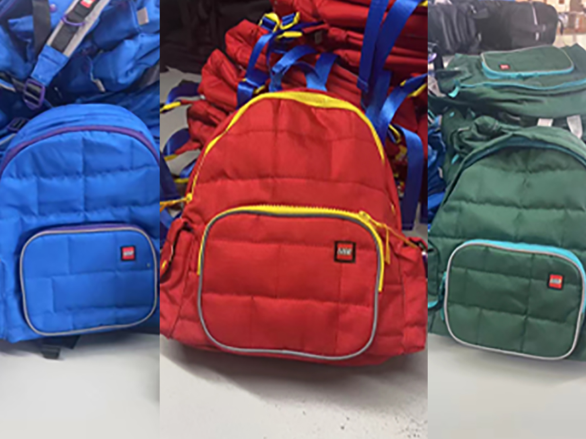 定制兒童背包，與客戶品牌理念相契合